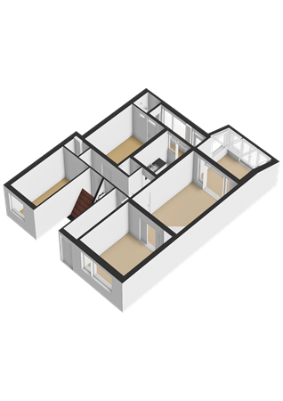 Floorplan - Amsterdamsestraatweg 557, 3553 EG Utrecht